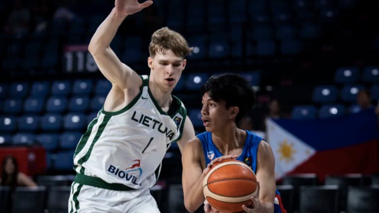 Kieffer Alas-less Gilas boys succumb to Lithuania in FIBA U17 World Cup opener